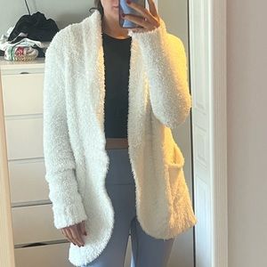 Warm and fuzzy cardigan